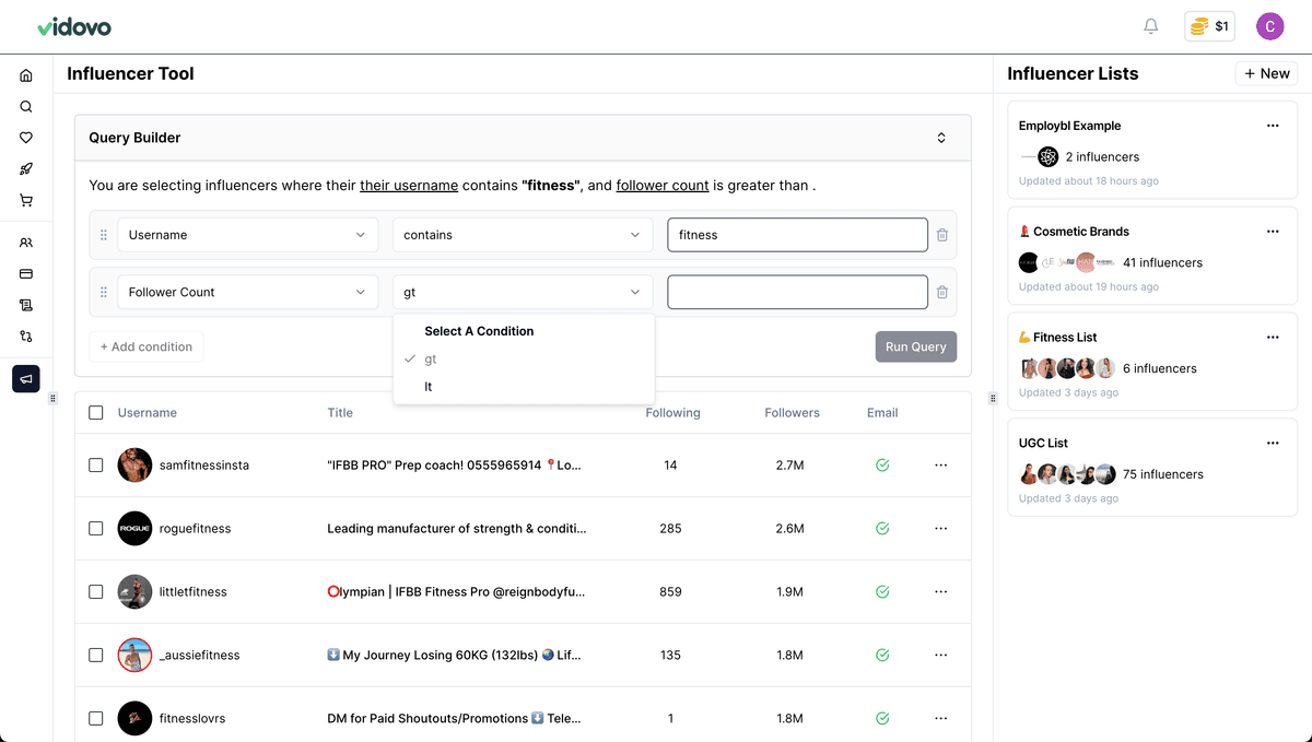 Influencer Search Tool to Find Micro Influencers