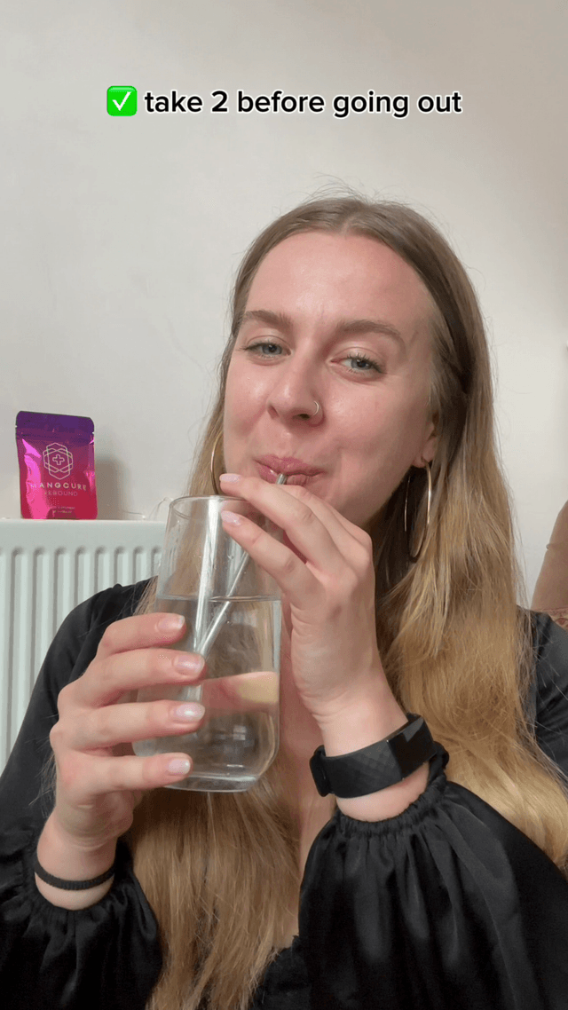 Hangover cure UGC video example