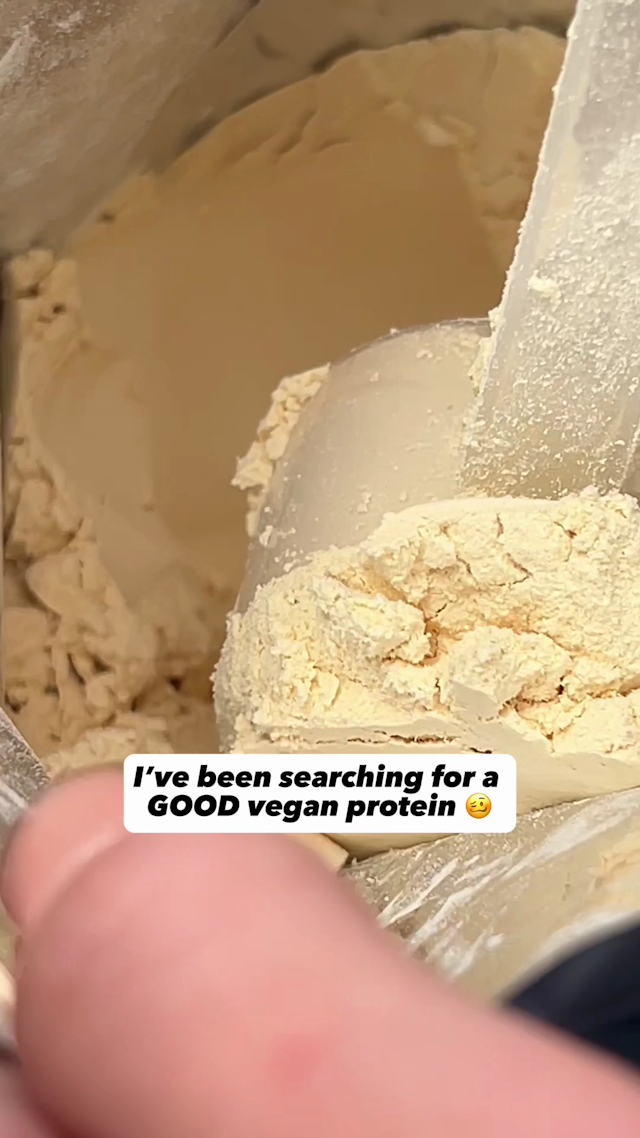 Vegan protein UGC ad inspiration
